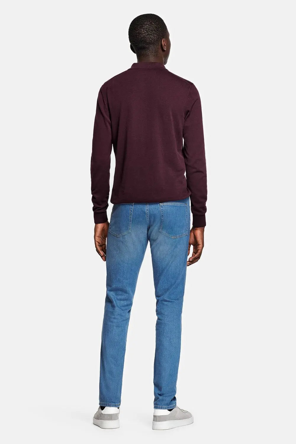 Five-Pocket Straight Jeans