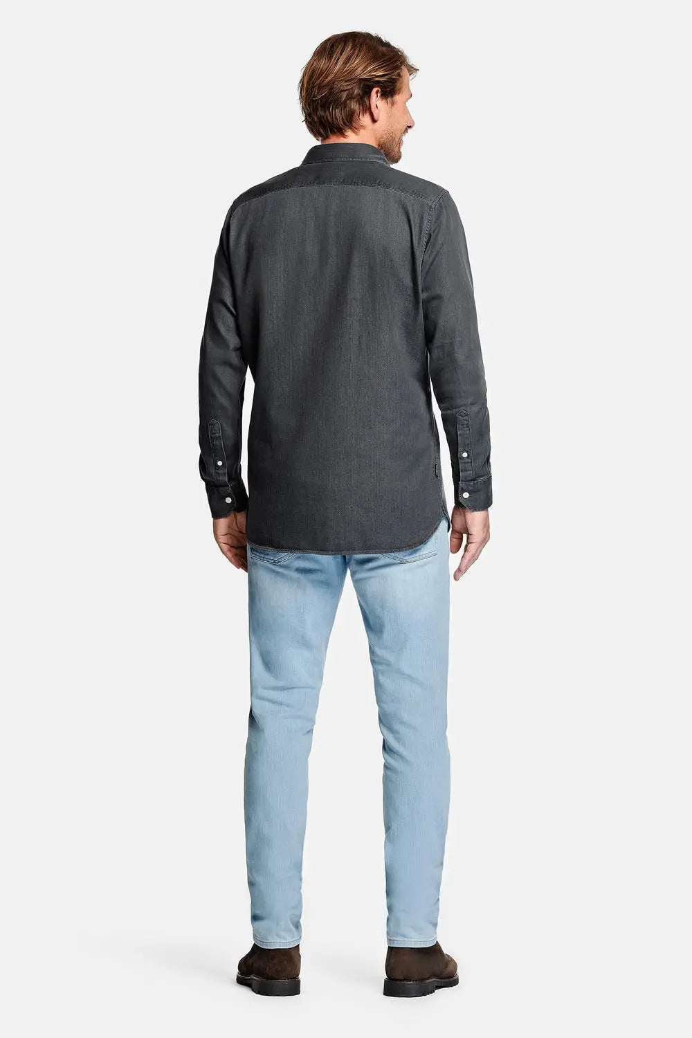 Five-Pocket Straight Jeans