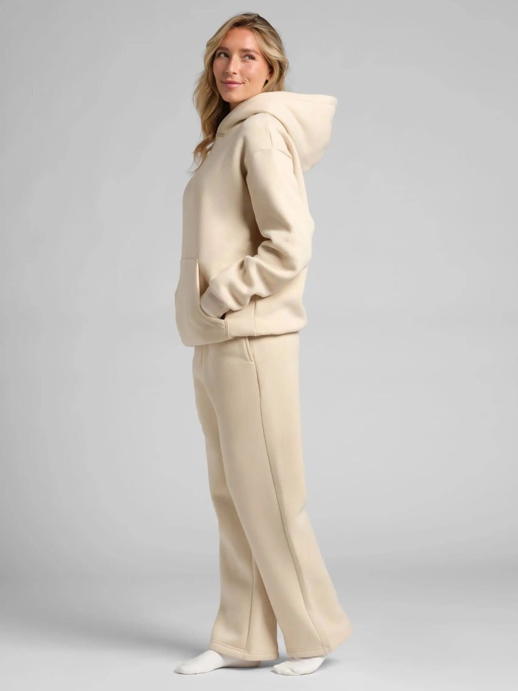 Straight-Leg Sweatpants