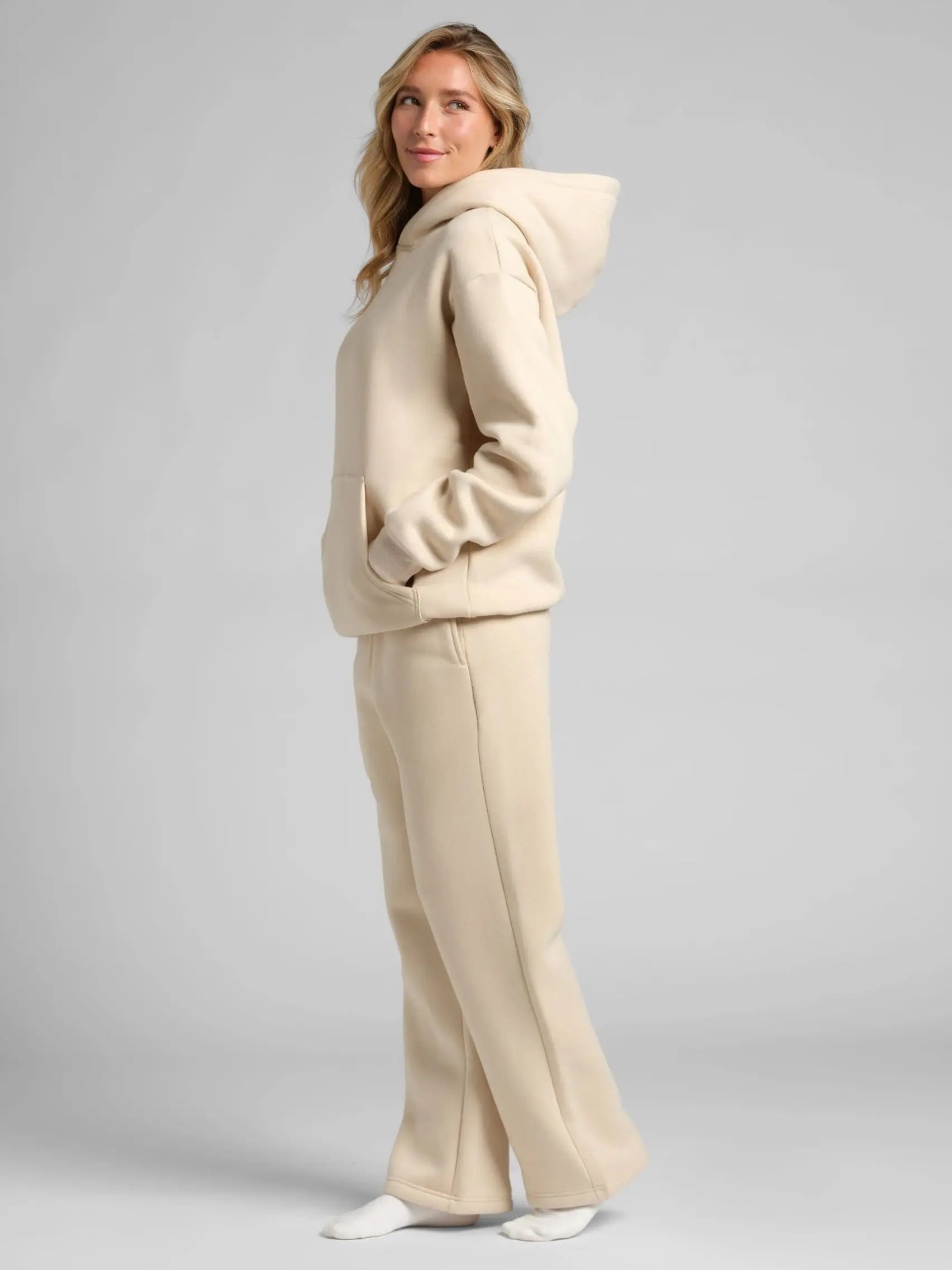 Straight-Leg Sweatpants