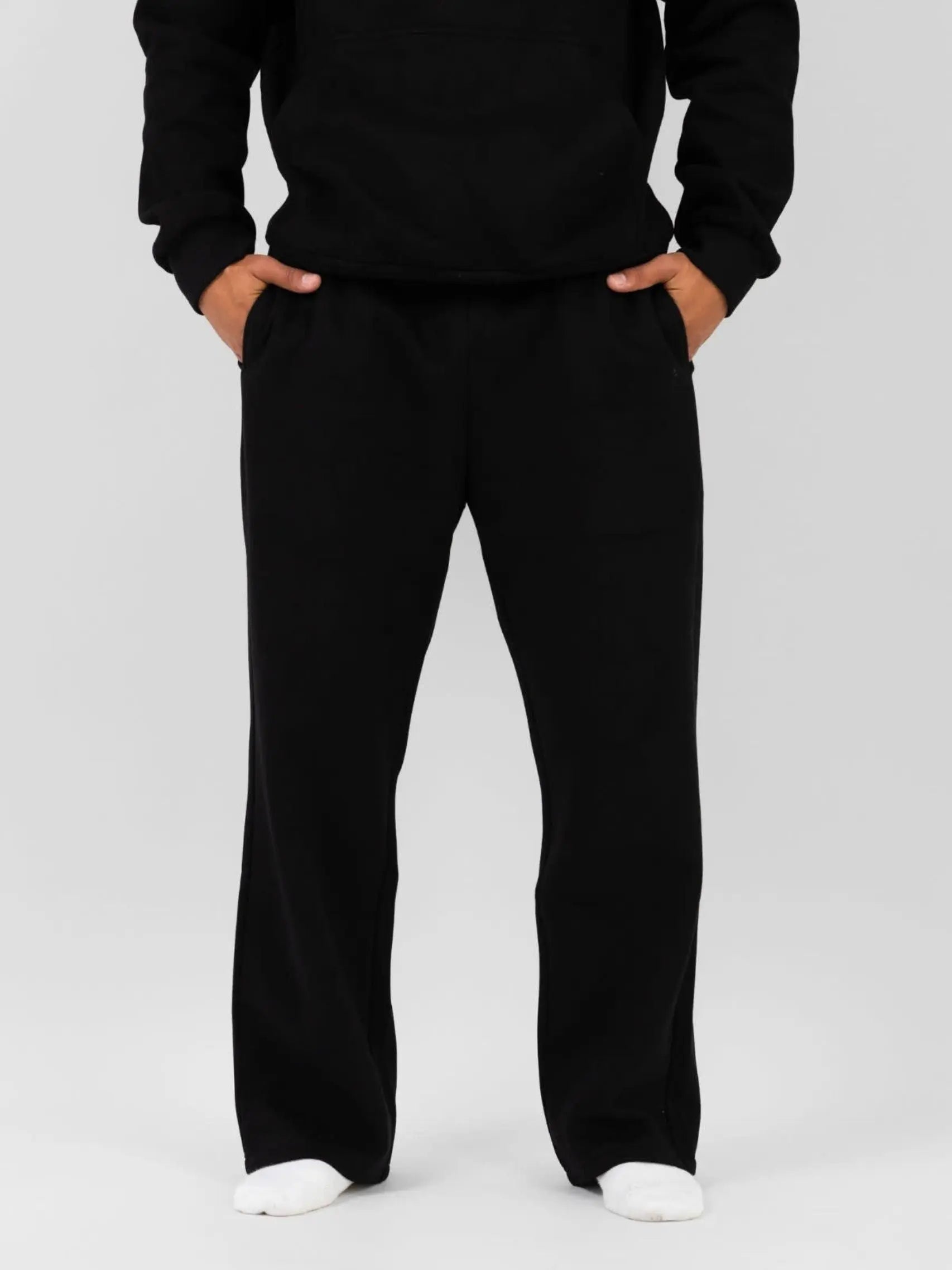 Straight-Leg Sweatpants