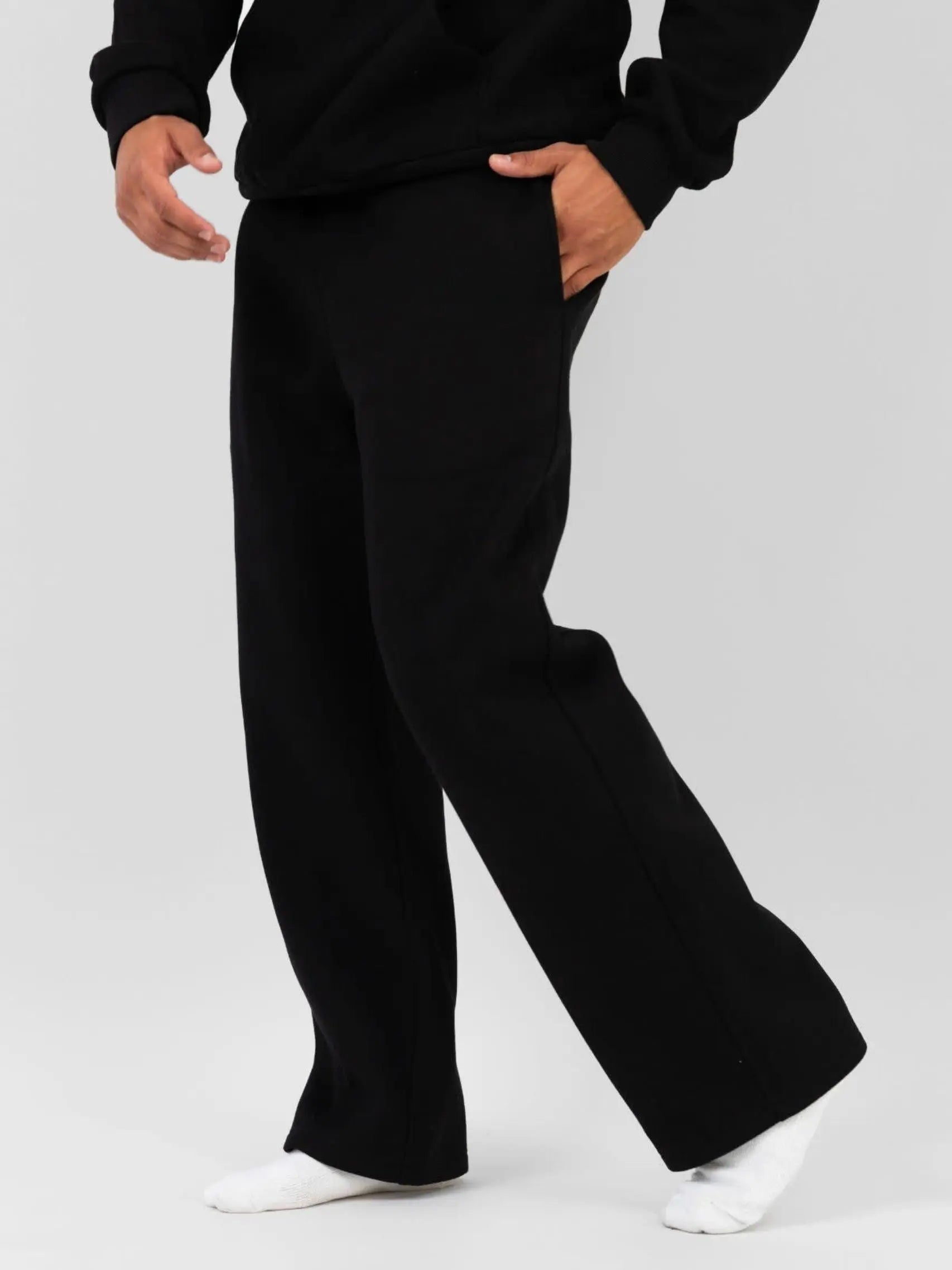 Straight-Leg Sweatpants