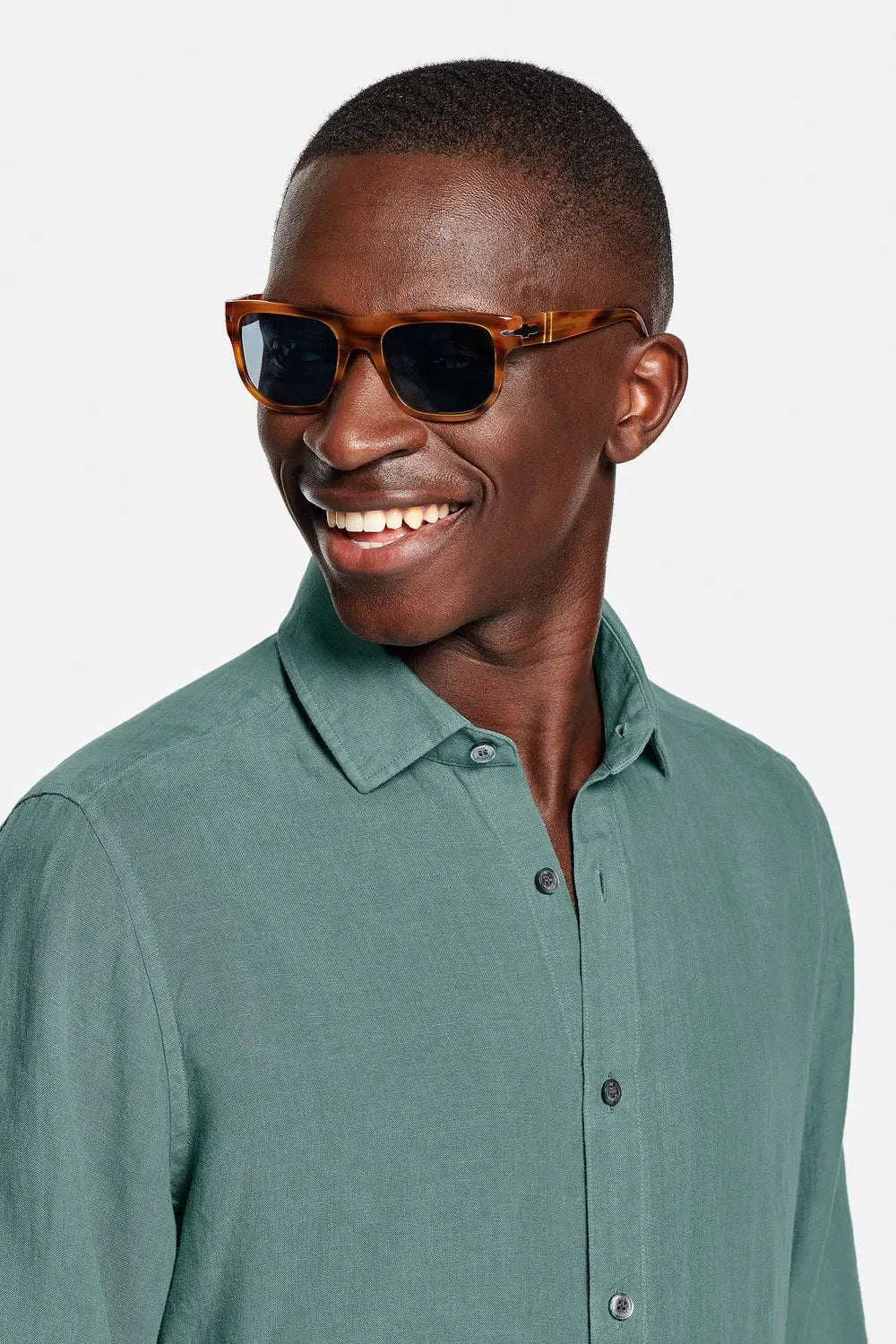 Linen Button-Up, Regular Fit