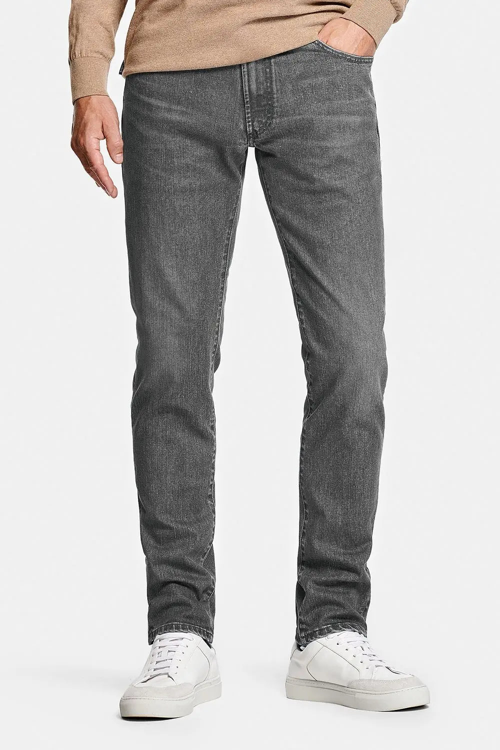 Five-Pocket Straight Jeans