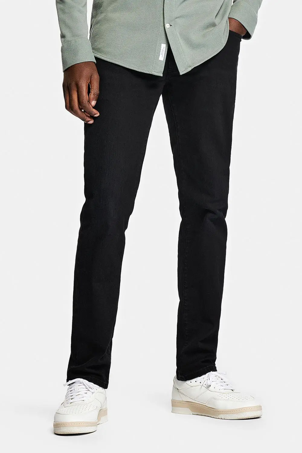 Five-Pocket Straight Jeans