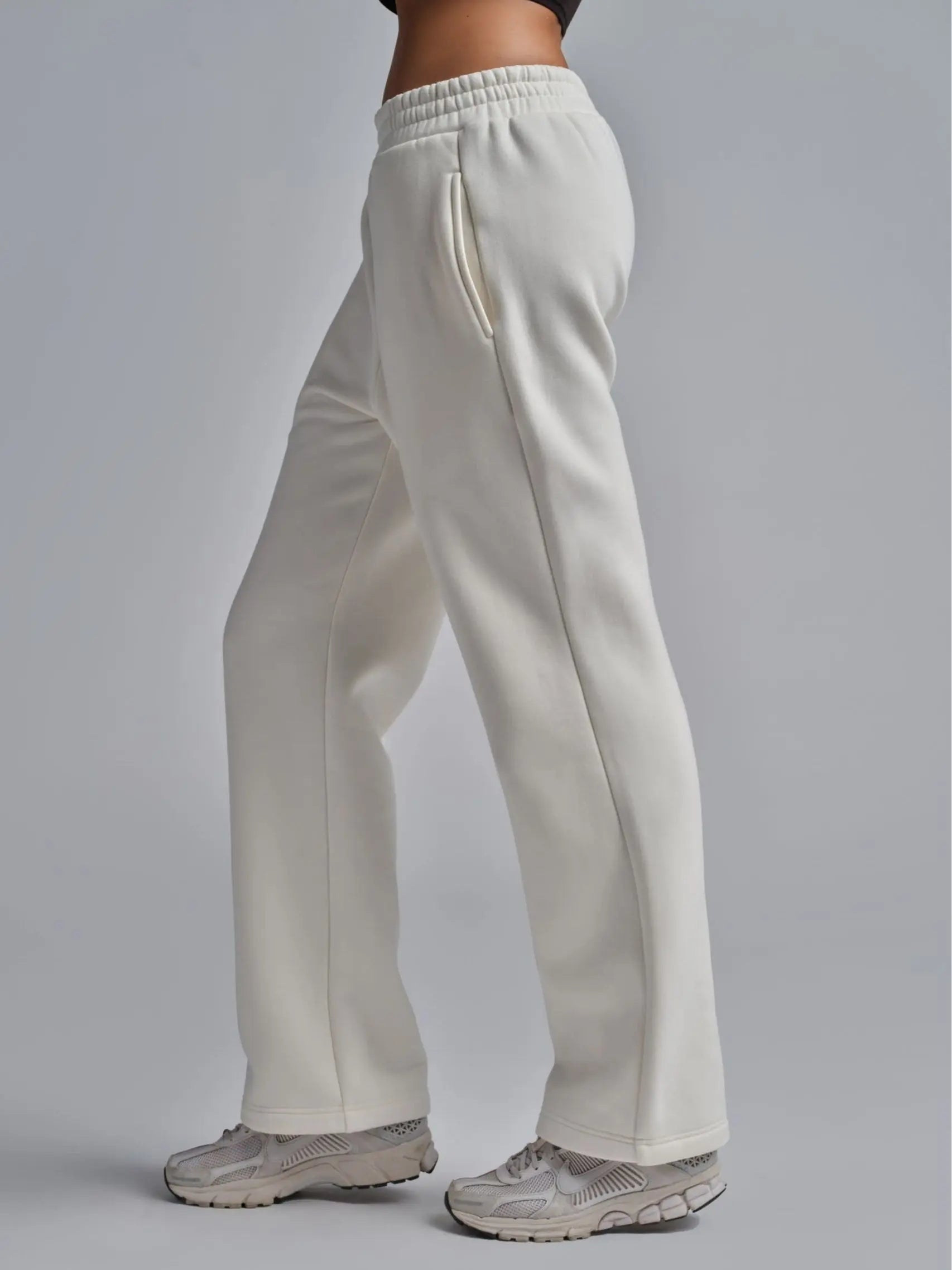 Straight-Leg Sweatpants