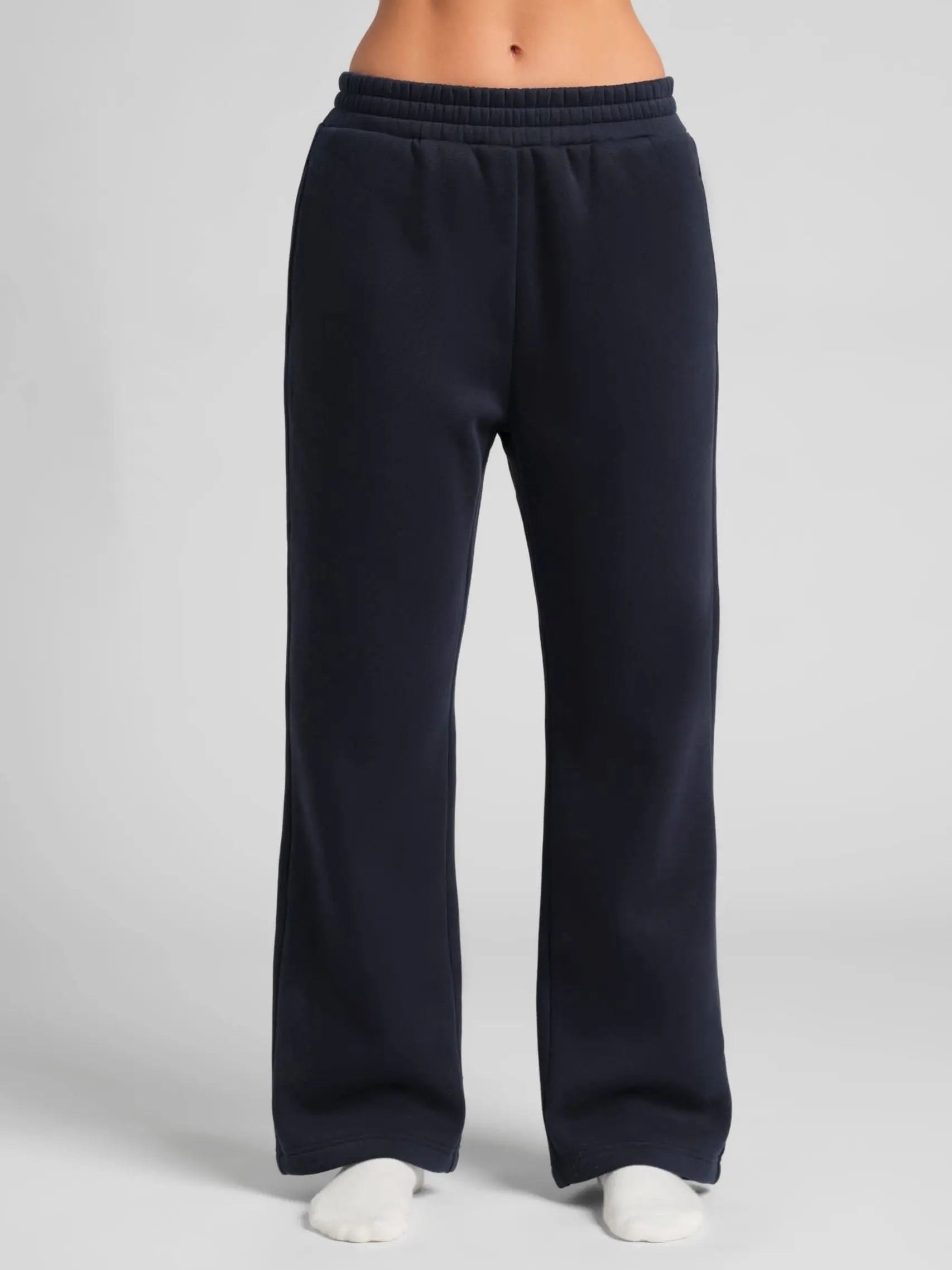 Straight-Leg Sweatpants