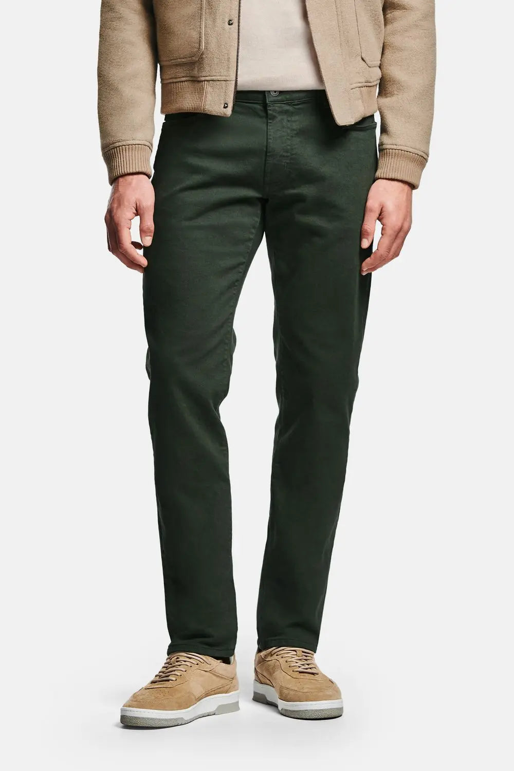 Five-Pocket Colored Denim