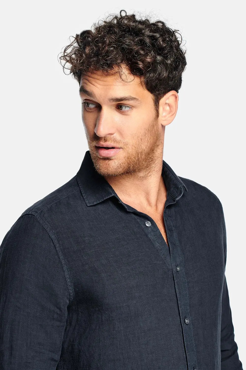 Linen Button-Up, Regular Fit