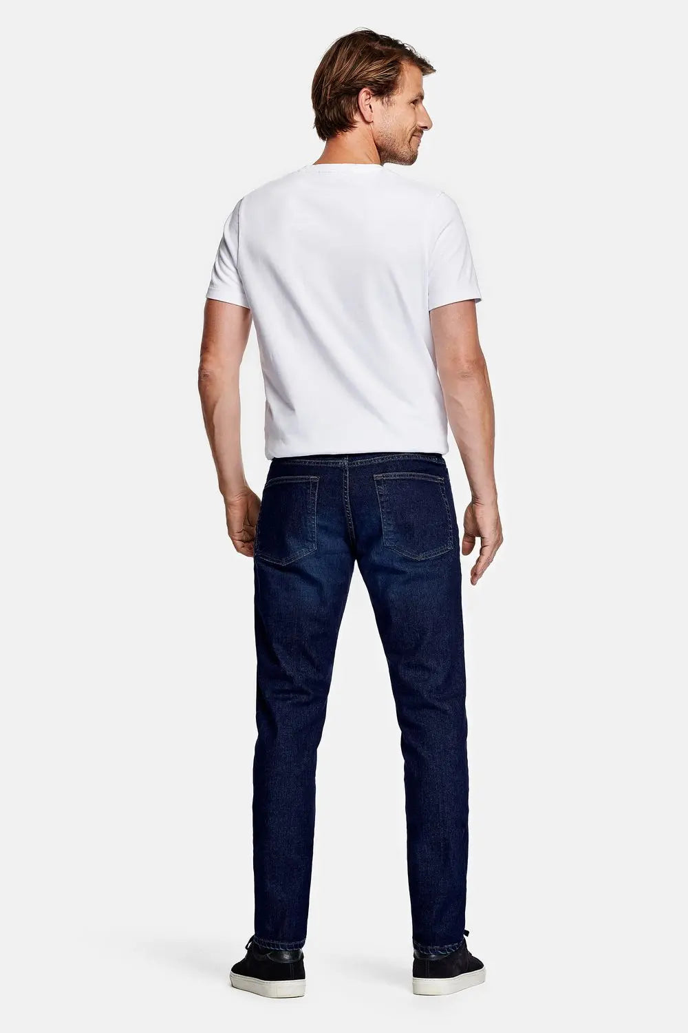 Five-Pocket Straight Jeans