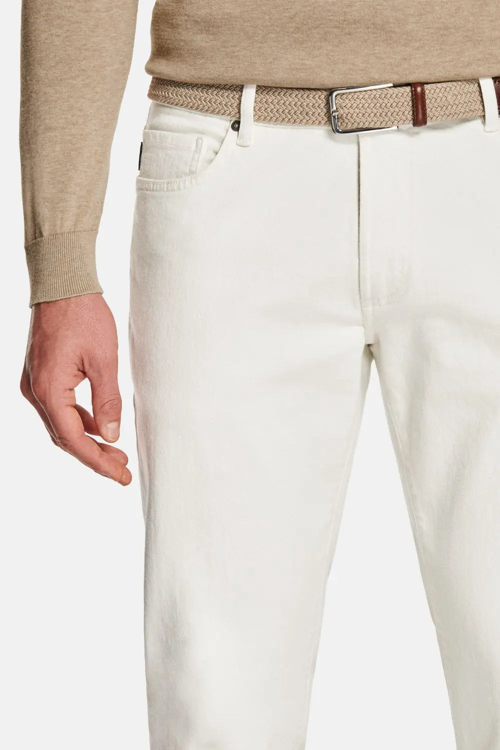 Five-Pocket Colored Denim