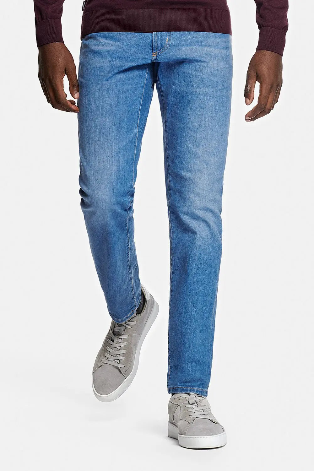 Five-Pocket Straight Jeans
