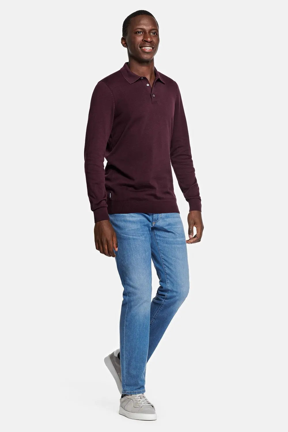 Five-Pocket Straight Jeans