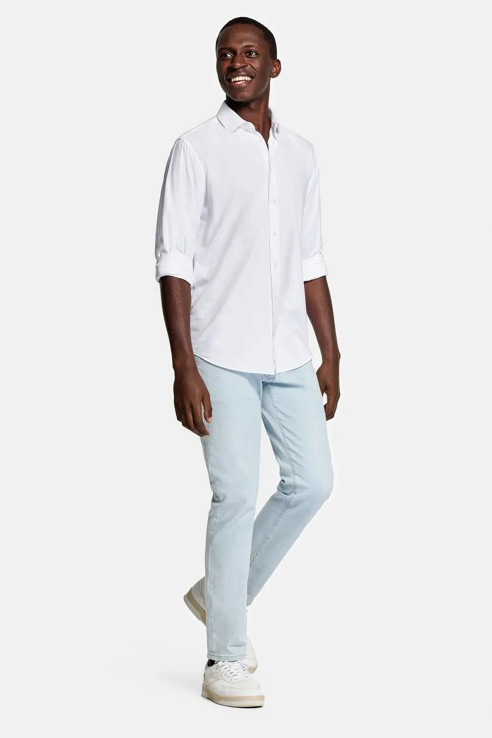 Five-Pocket Straight Jeans