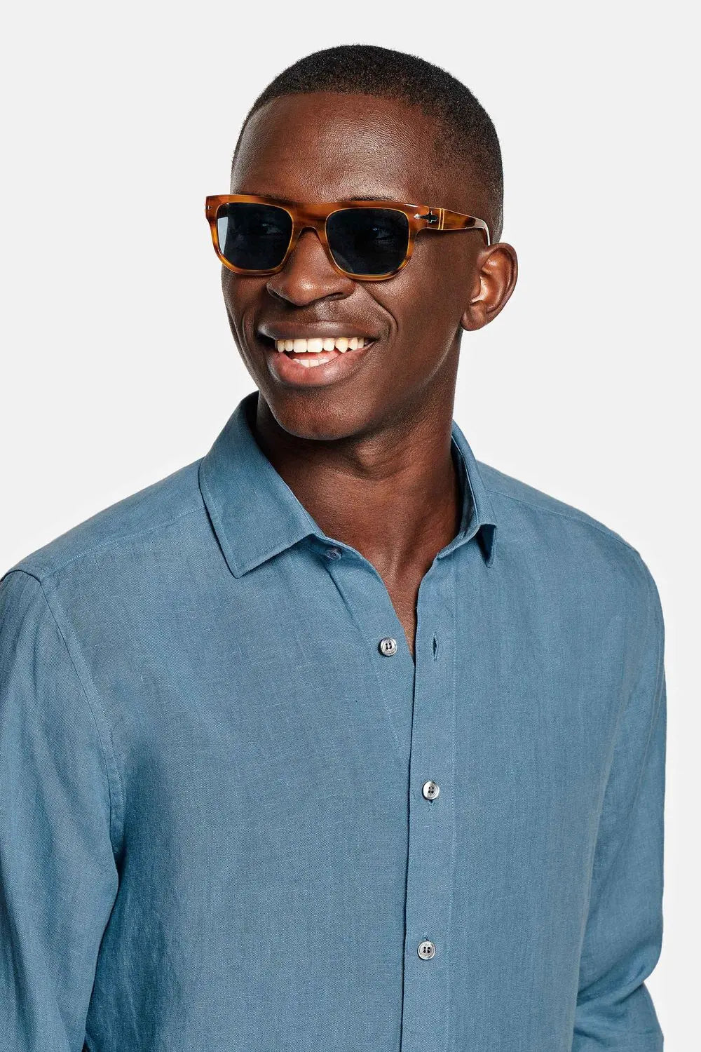 Linen Button-Up, Regular Fit
