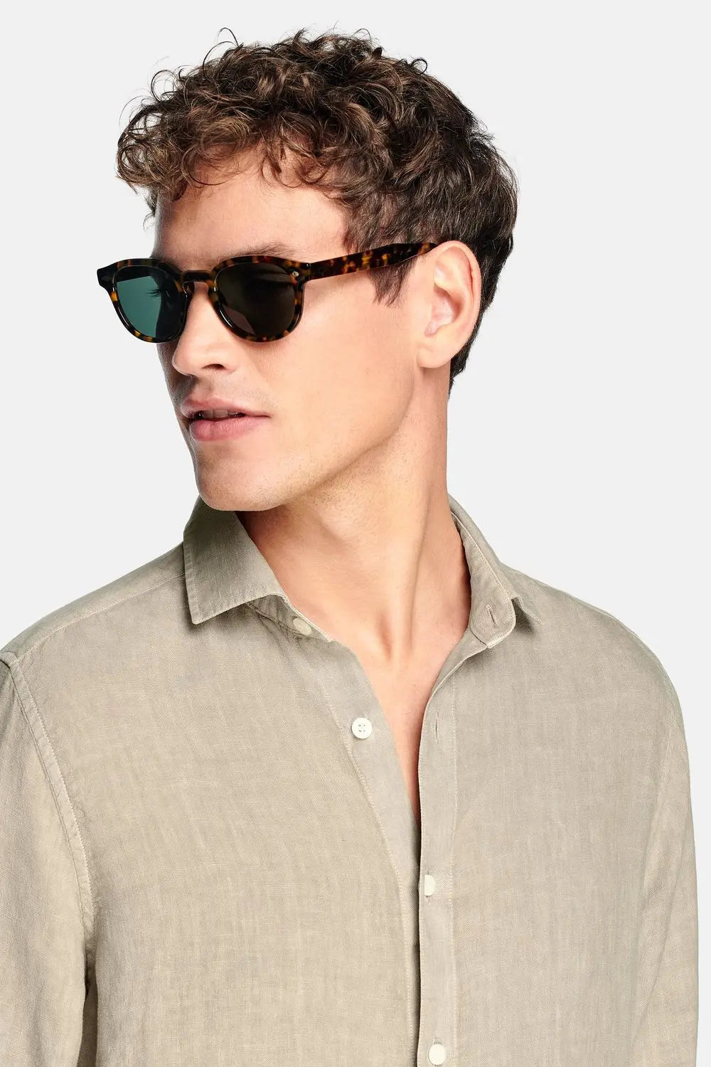 Linen Button-Up, Regular Fit