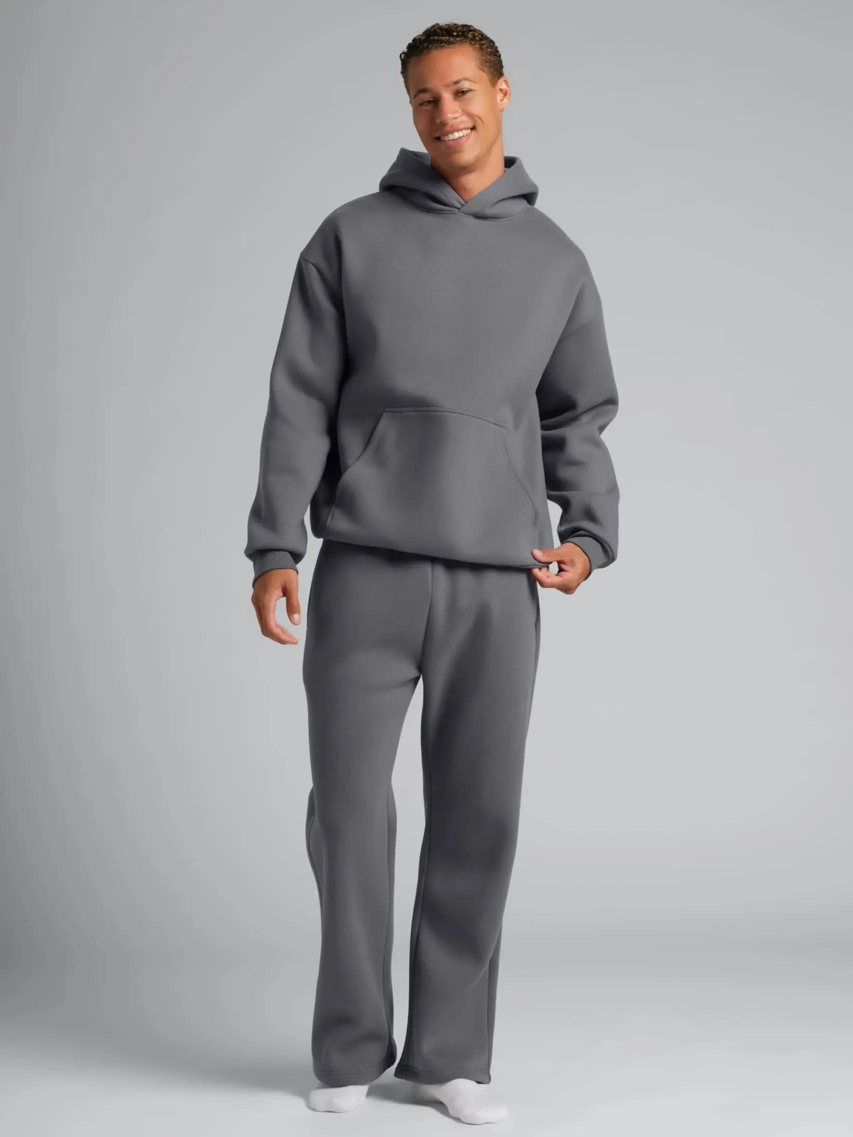 Straight-Leg Sweatpants