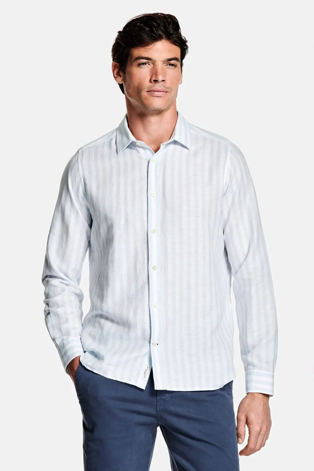 Linen Button-Up, Regular Fit