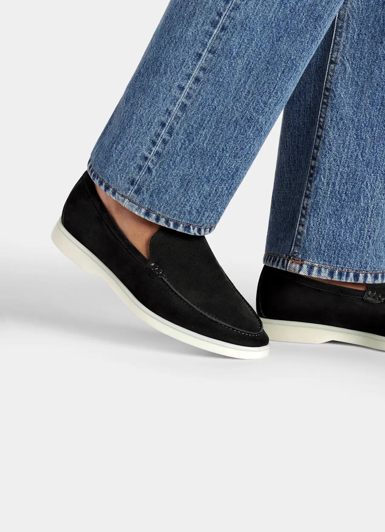 Suede Penny Loafer