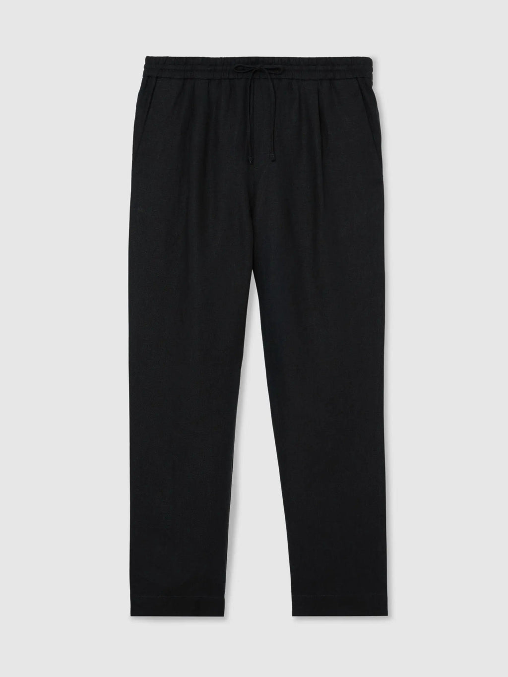 Washed Linen Trousers, Relaxed Fit