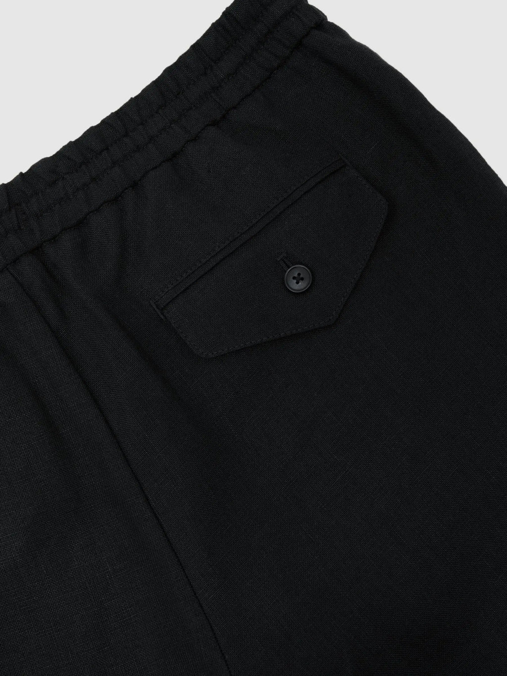 Washed Linen Trousers, Relaxed Fit