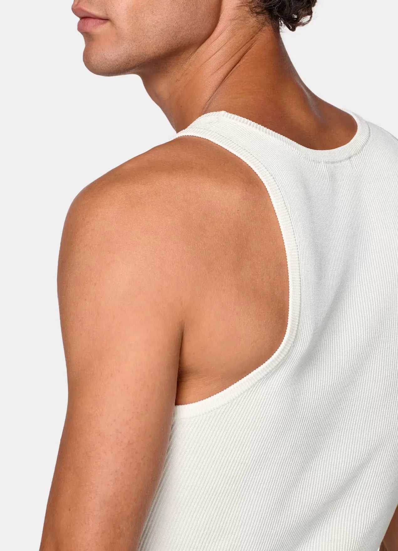 Ribbed Cotton Tank