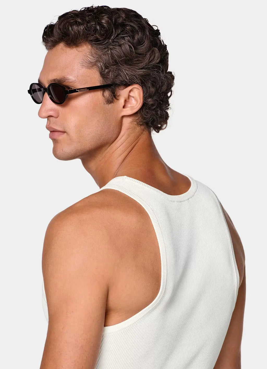Ribbed Cotton Tank