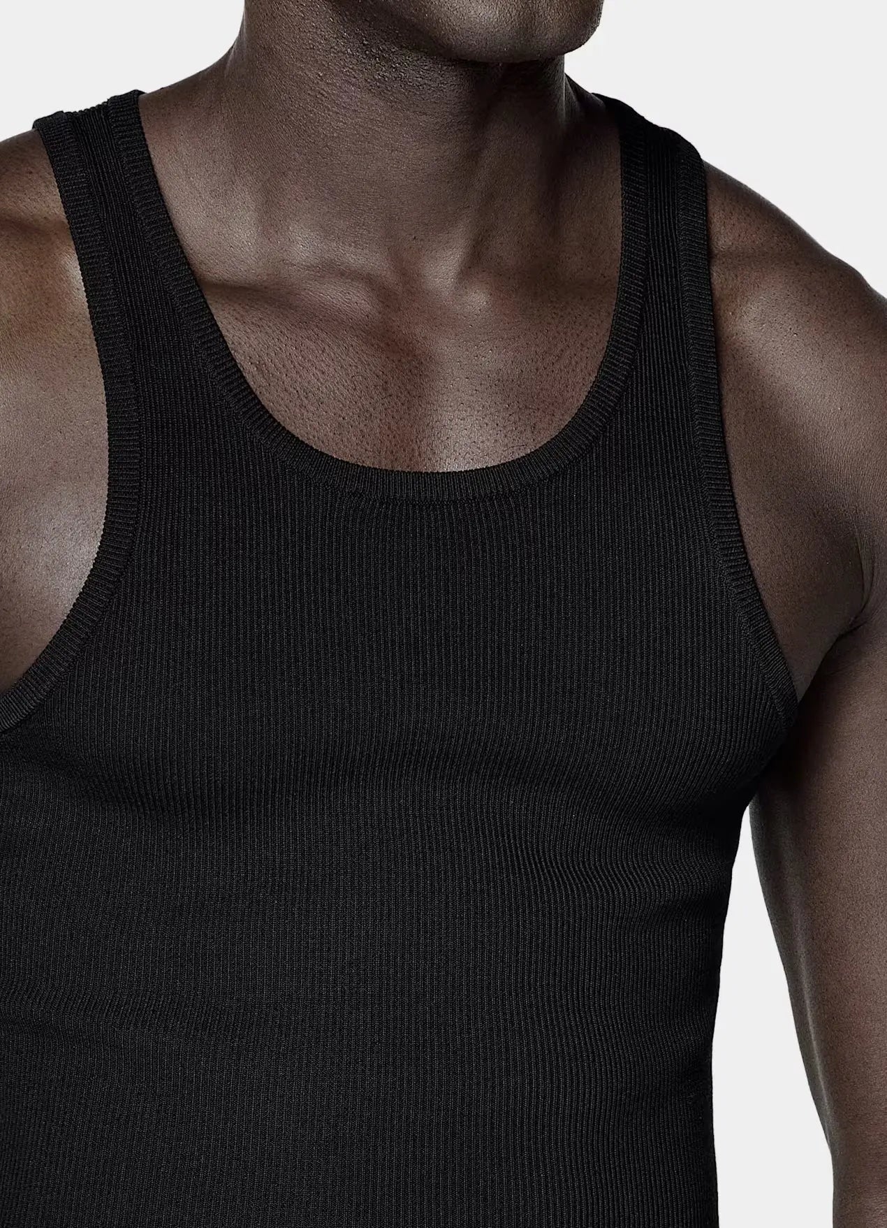 Ribbed Cotton Tank