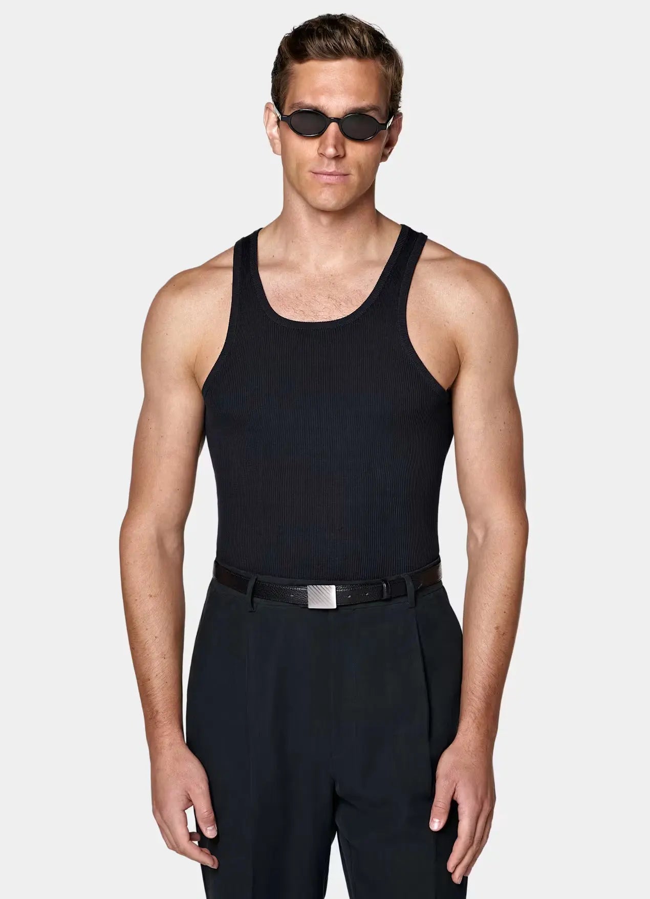 Ribbed Cotton Tank