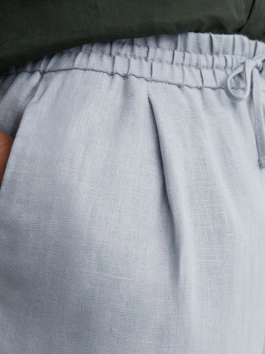 Washed Linen Trousers, Relaxed Fit
