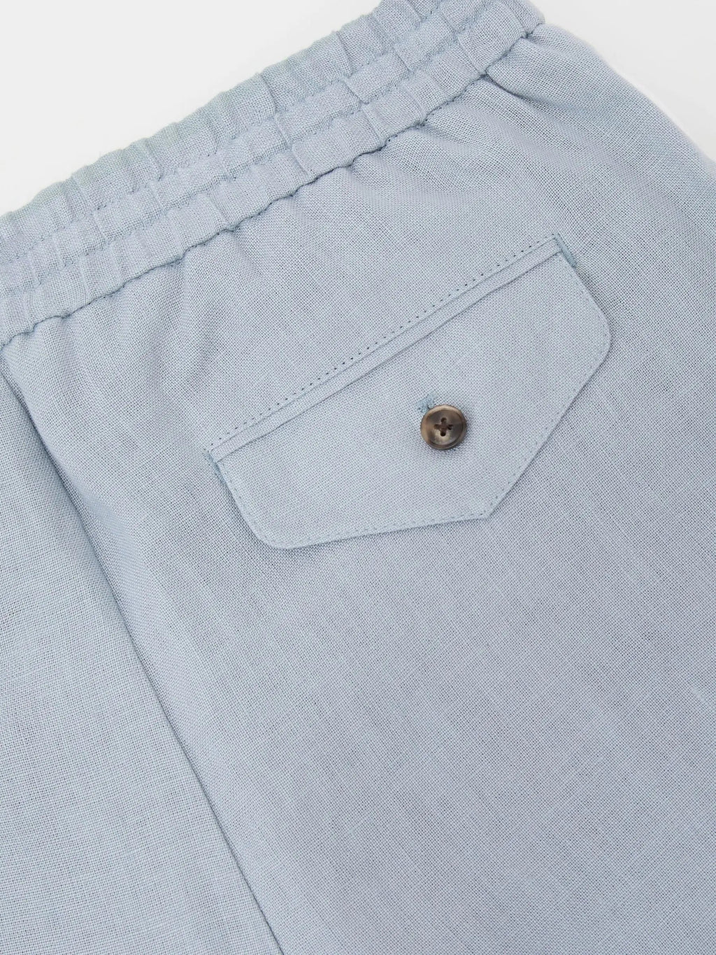Washed Linen Trousers, Relaxed Fit