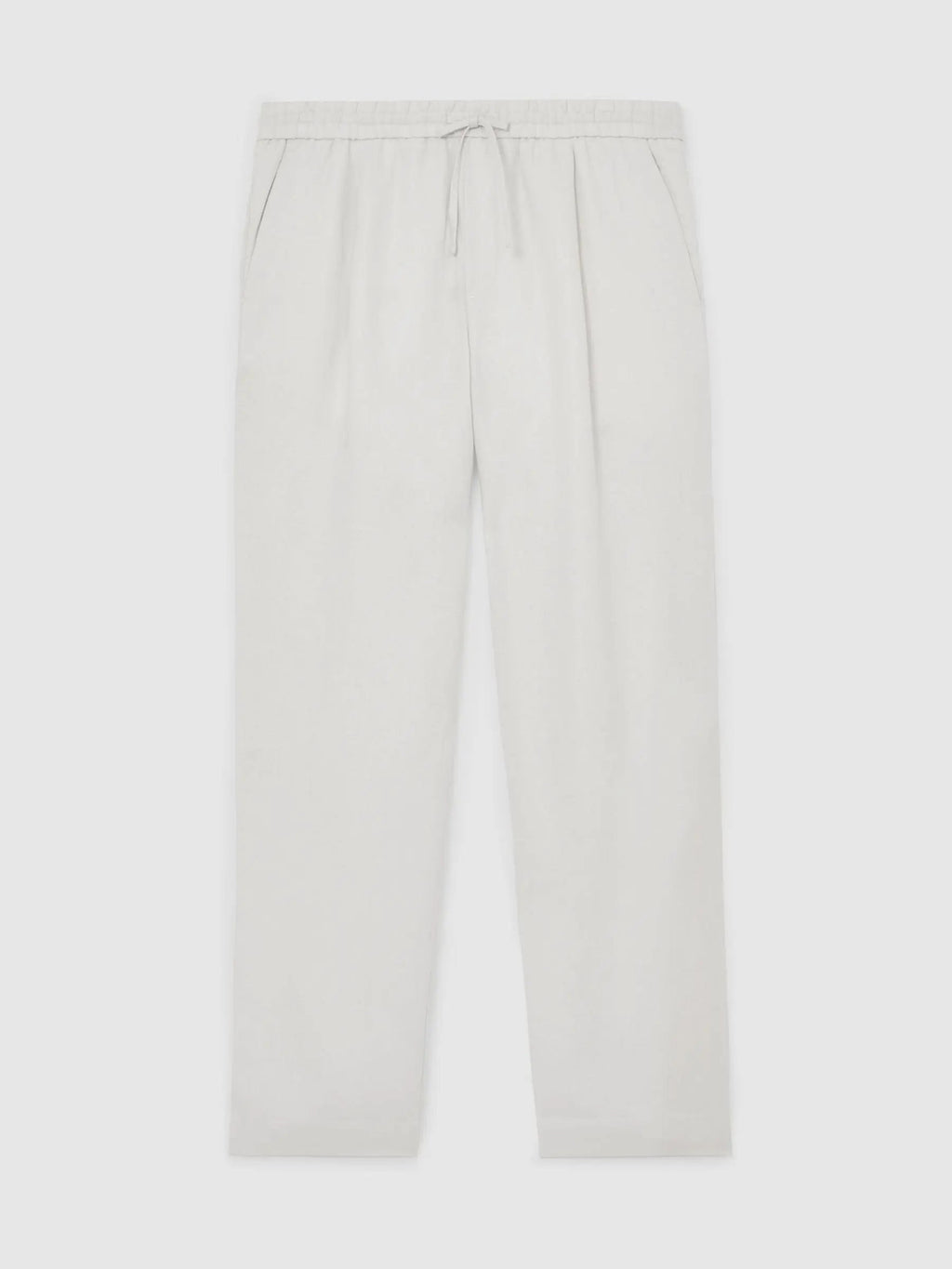 Washed Linen Trousers, Relaxed Fit