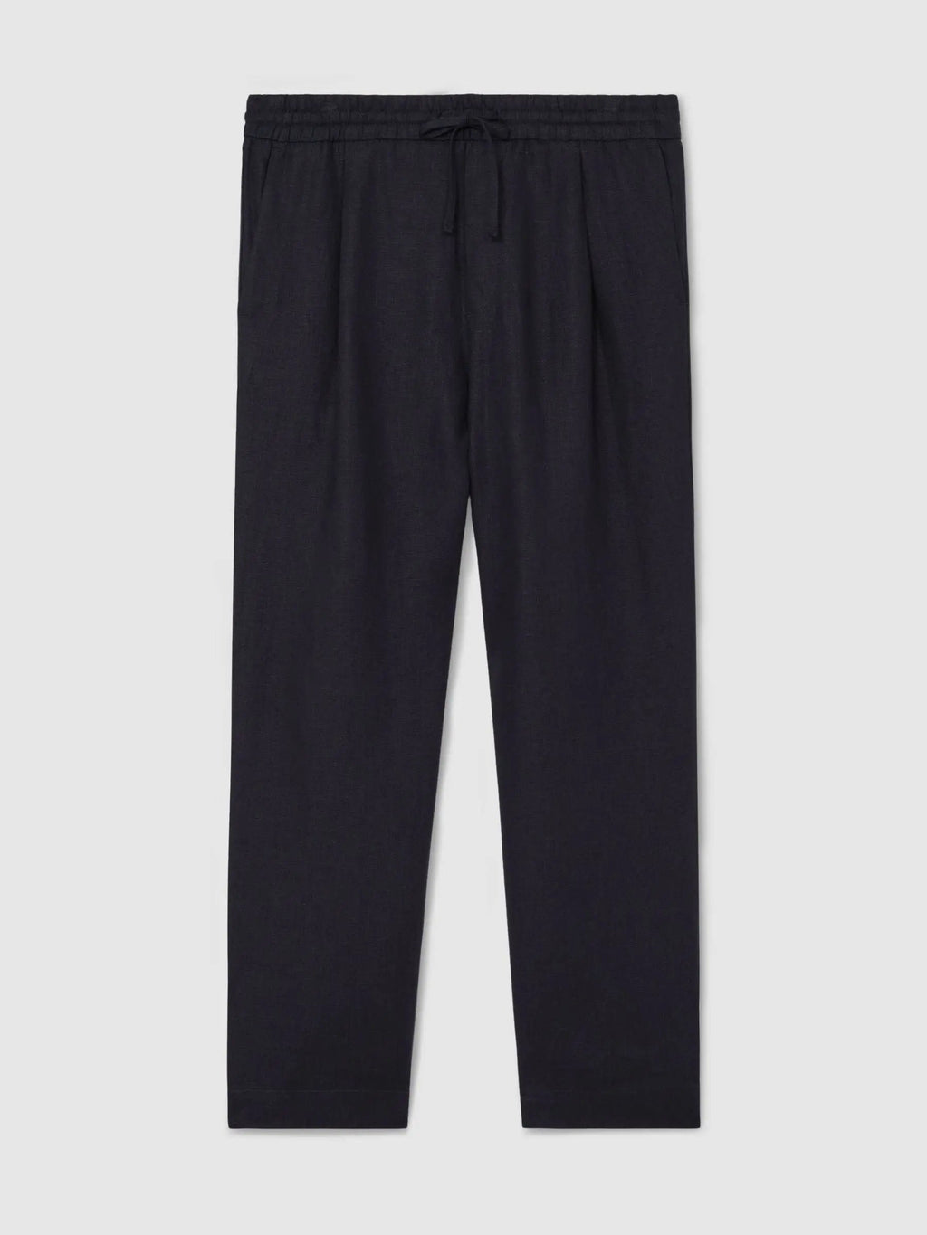 Washed Linen Trousers, Relaxed Fit