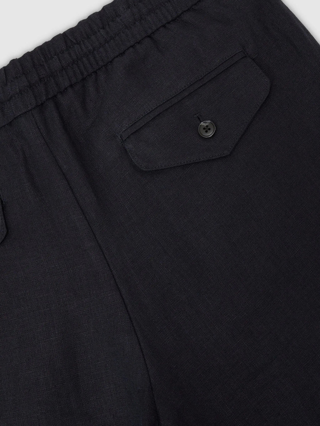 Washed Linen Trousers, Relaxed Fit
