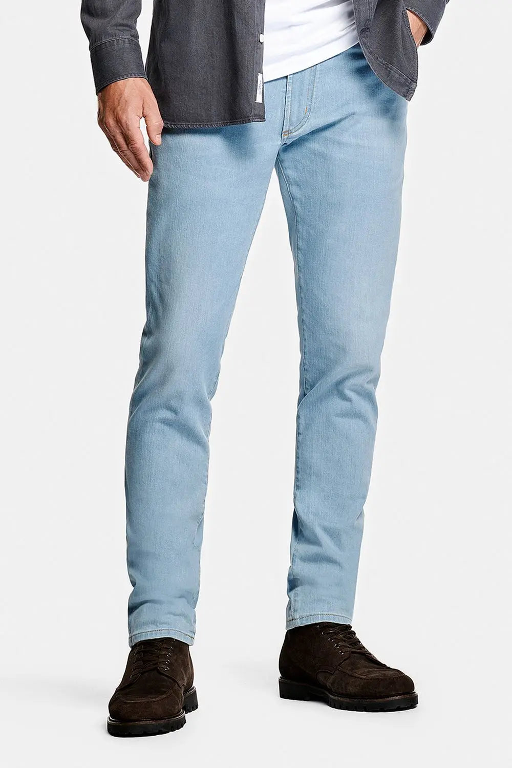 Five-Pocket Straight Jeans