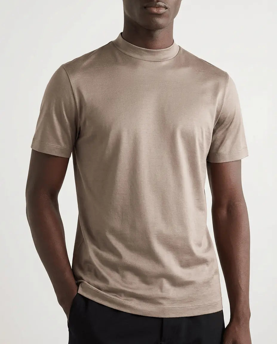 Mercerized Cotton Tee, 3-Pack