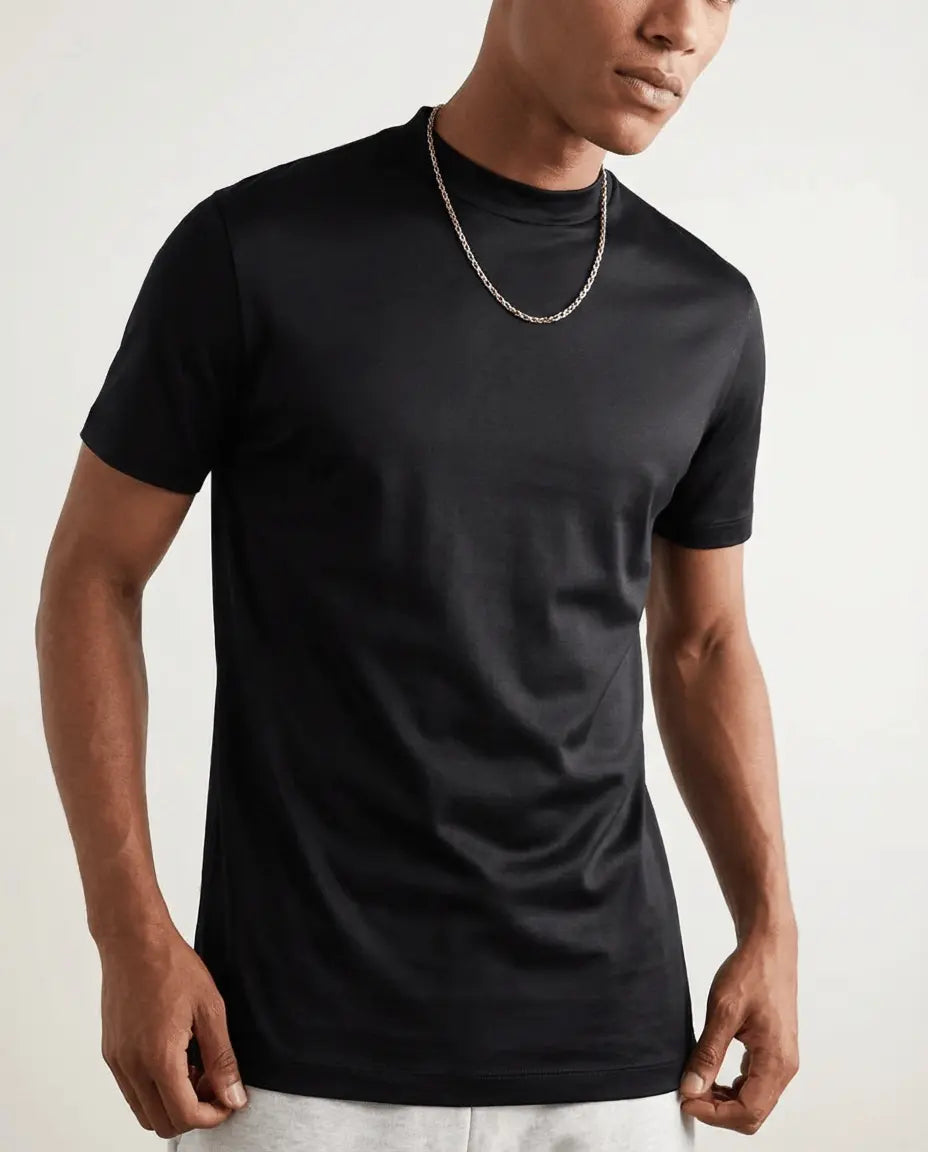 Mercerized Cotton Tee, 3-Pack