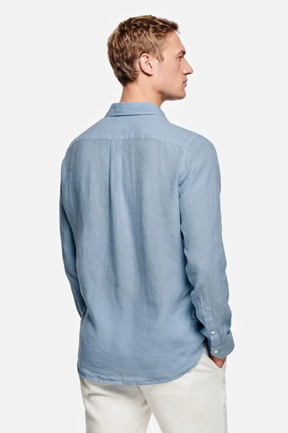 Linen Button-Up, Regular Fit