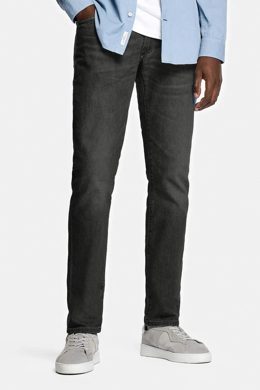 Five-Pocket Straight Jeans