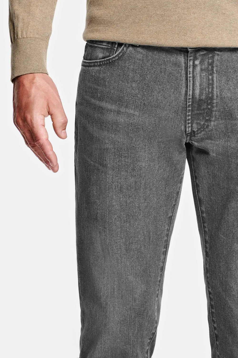 Five-Pocket Straight Jeans