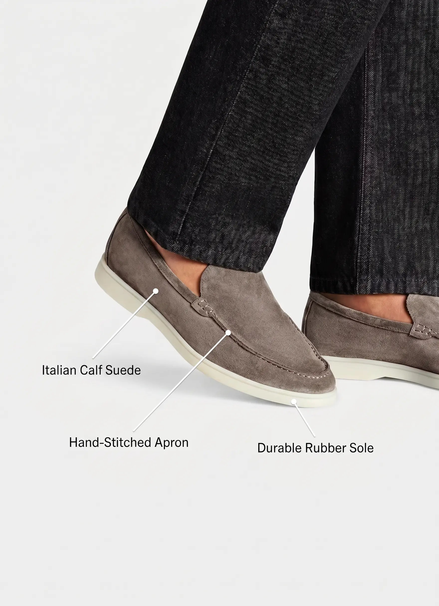 Suede Penny Loafer