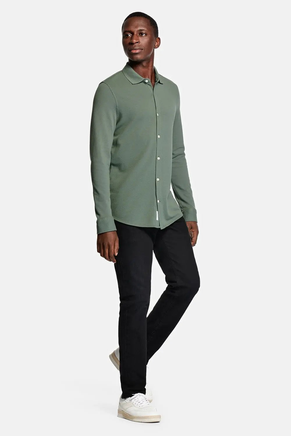 Five-Pocket Straight Jeans