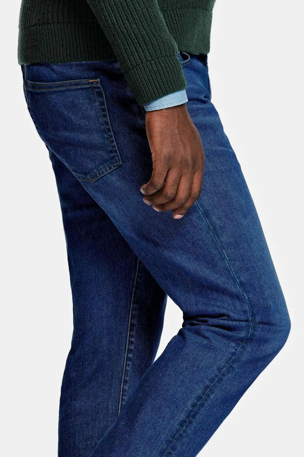 Five-Pocket Straight Jeans