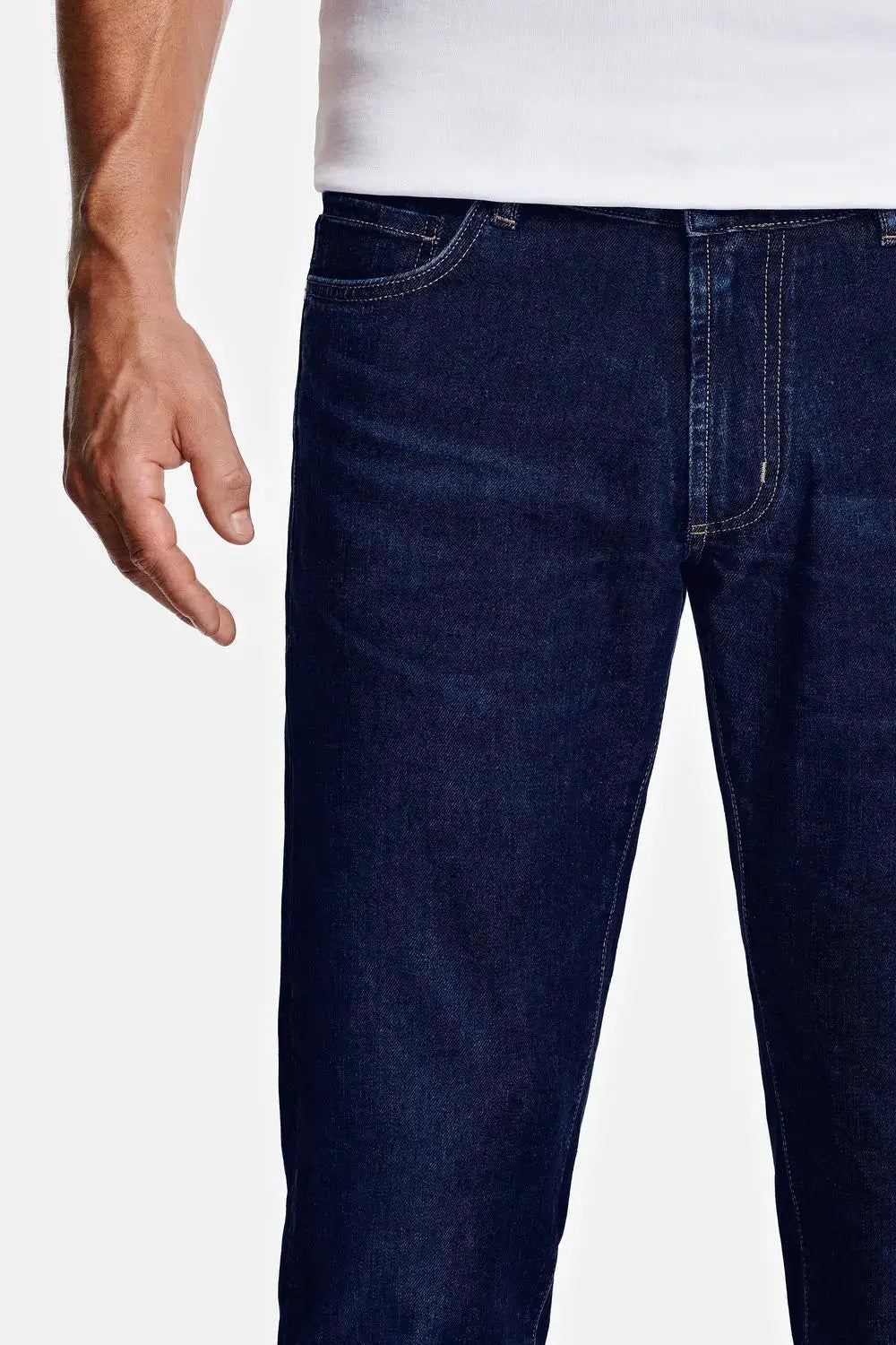 Five-Pocket Straight Jeans