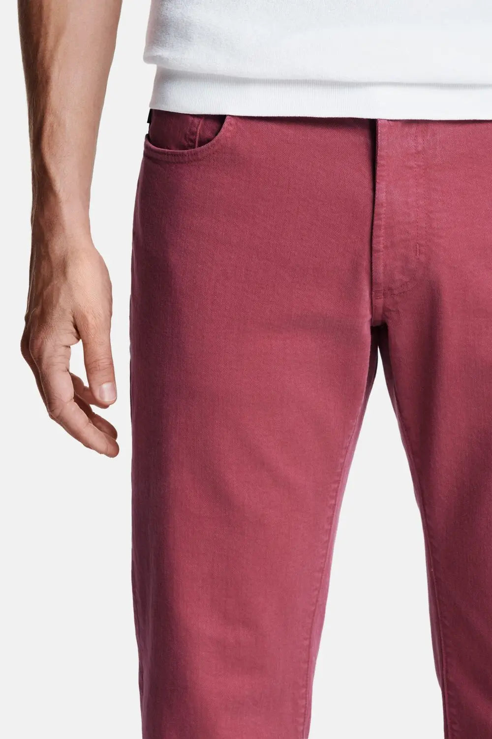 Five-Pocket Colored Denim