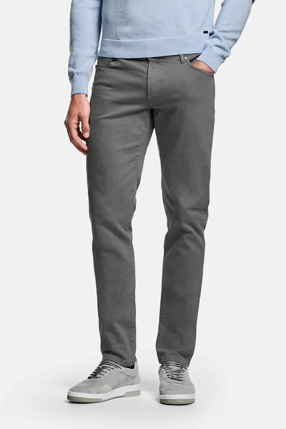 Five-Pocket Colored Denim