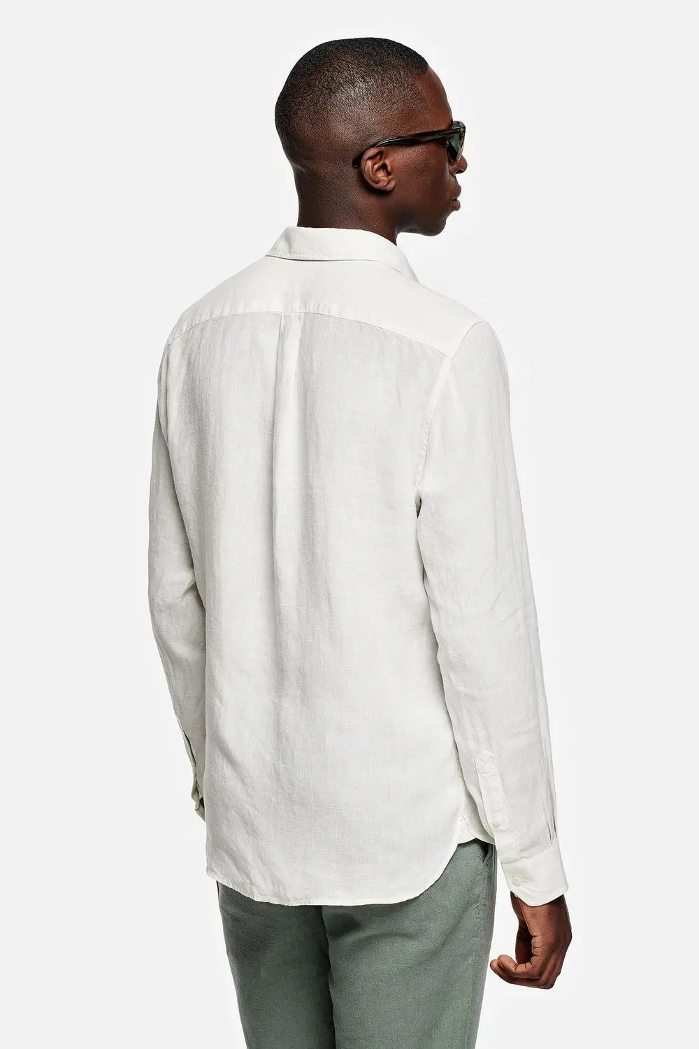 Linen Button-Up, Regular Fit