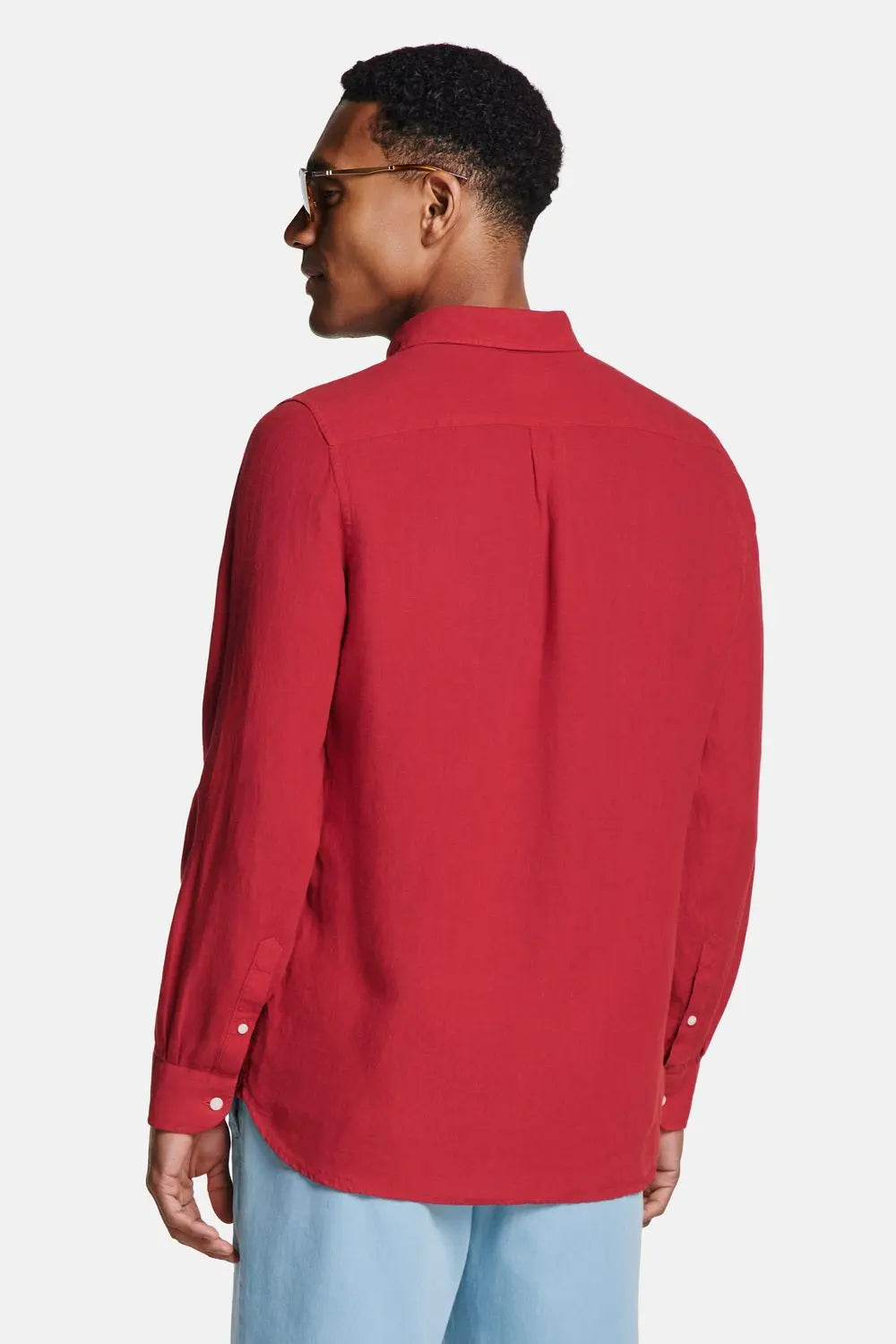 Linen Button-Up, Regular Fit