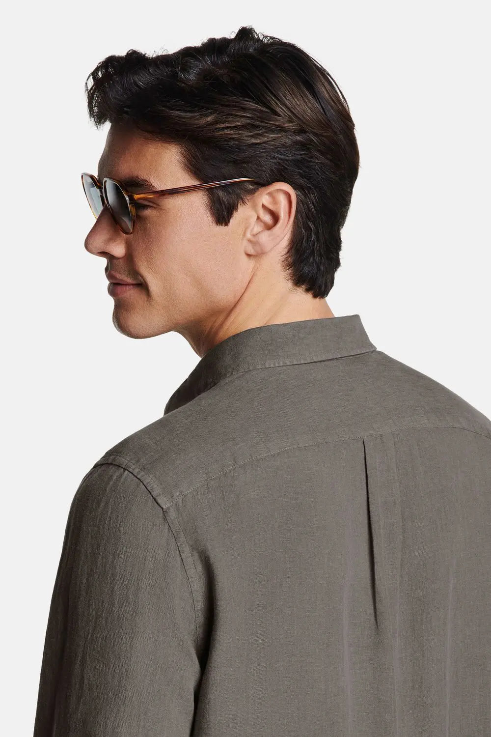 Linen Button-Up, Regular Fit