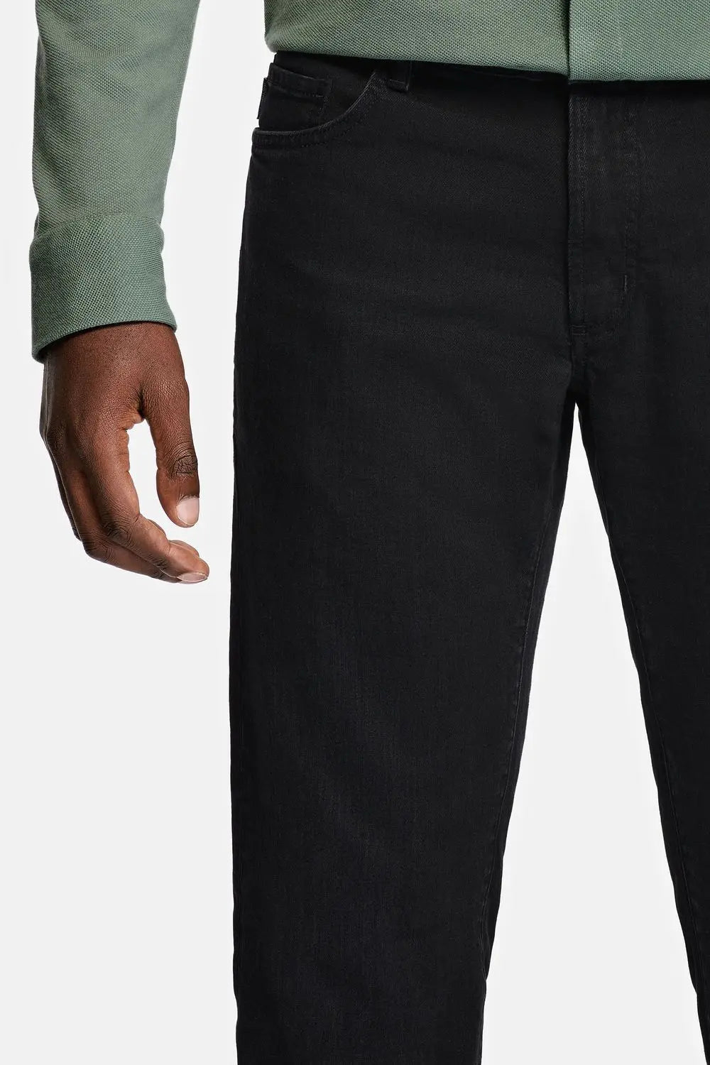 Five-Pocket Straight Jeans